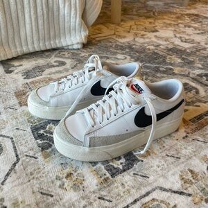 Low Platform Nike Blazers